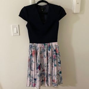Ted Baker Floral Midi Dress